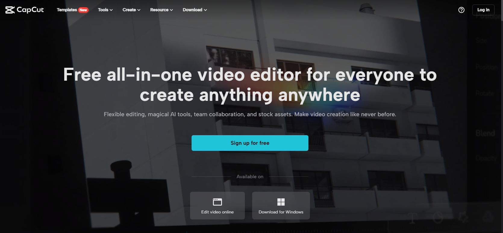 How to edit videos for free
